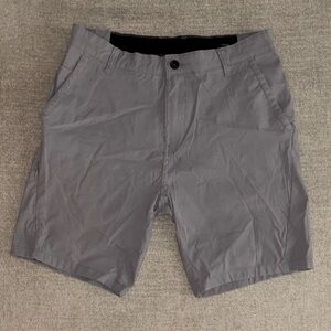 Kenneth Cole Gray Flat Front Shorts